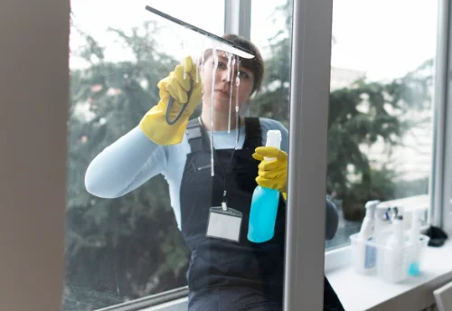 Nettoyage de vitres intérieures et extérieures à Dompierre